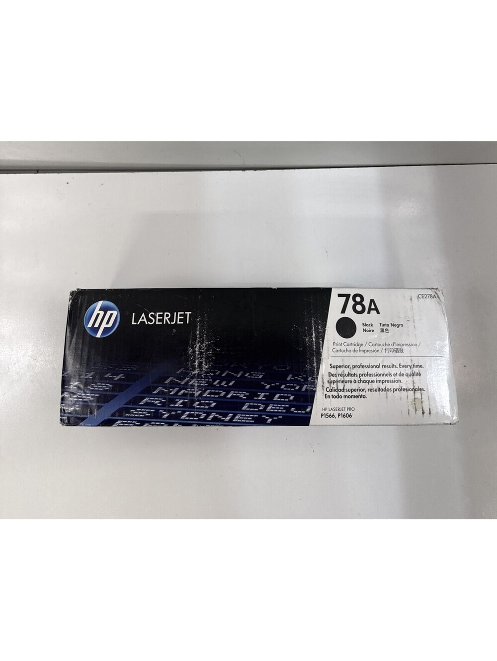 New Sealed Box Genuine OEM HP CE278A Black Toner 78A LaserJet Pro M1530 1F08VC2b